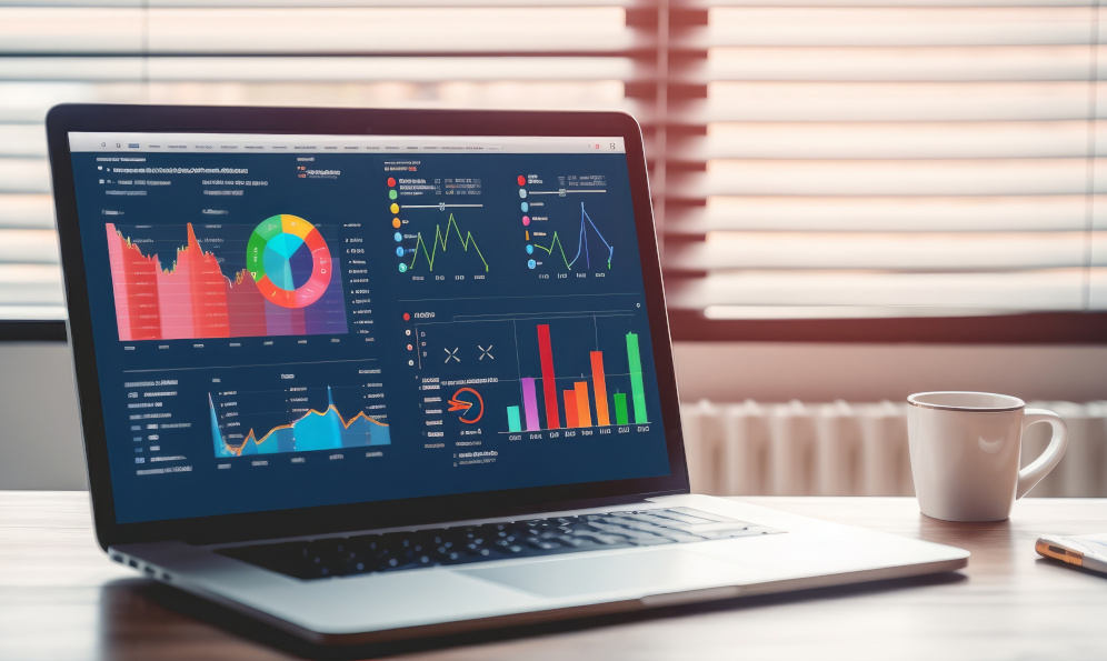 Exemplo de visualização e indicadores para AEC